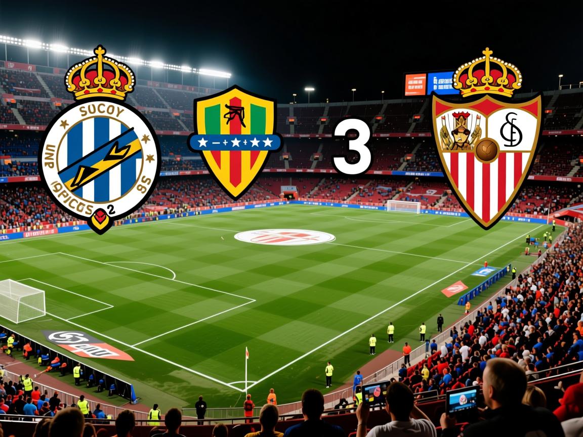 塞维利亚主场击败埃瓦尔，继续领跑西甲积分榜  第2张